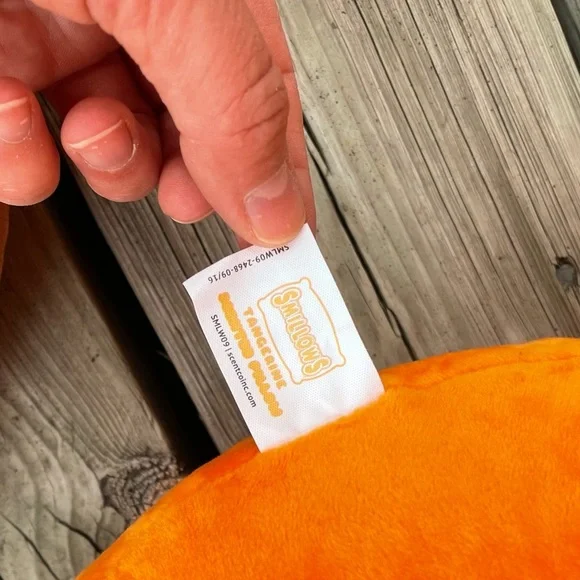 Smillow Scented Accent Pillow Plush Grape Orange - Picture 5 of 5